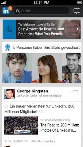 Linkedin lanciert seine Apps neu